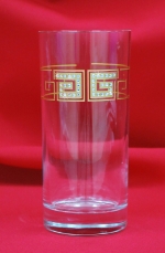 Стаканы Стеклянный стакан для напитков  YENIEGELTN (YENIEGE золото)